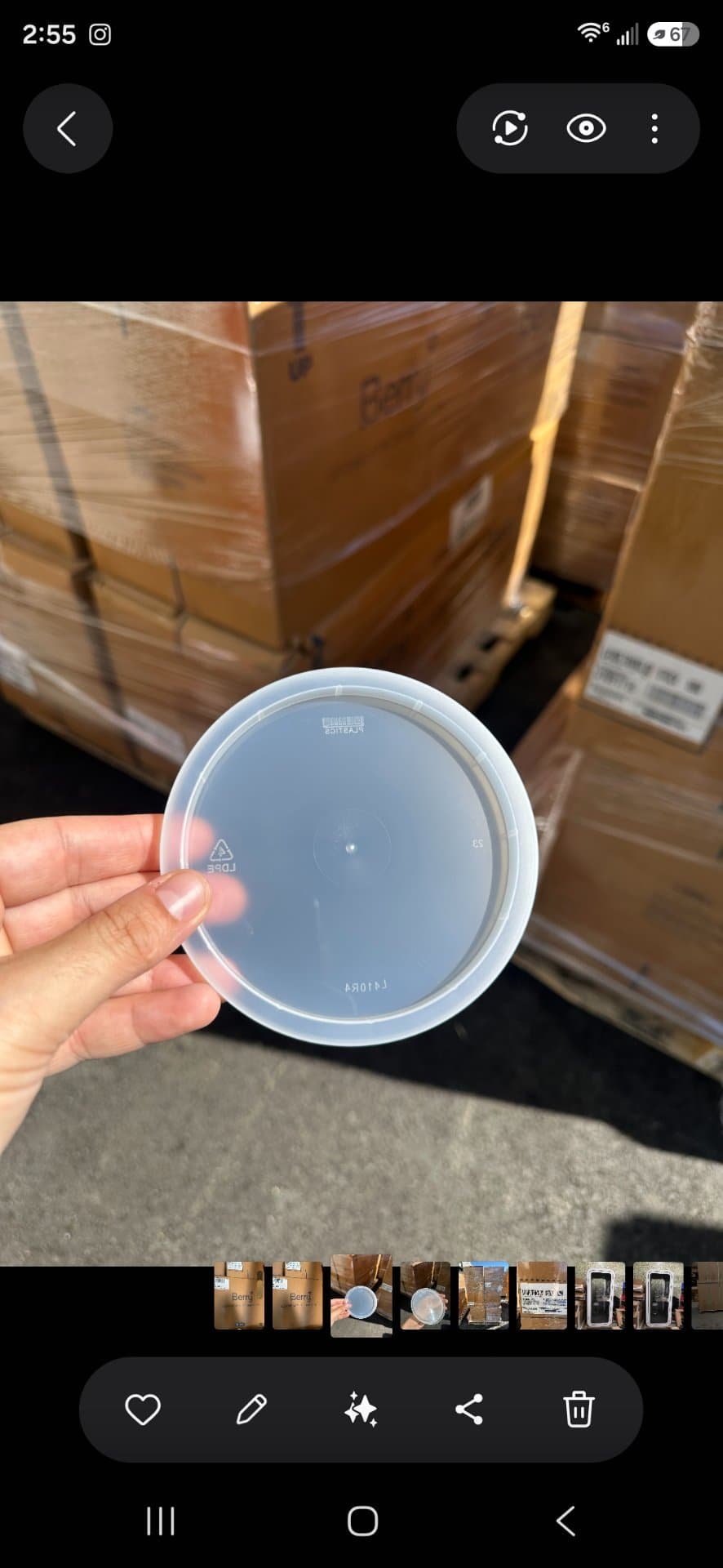 Barry 410 lids