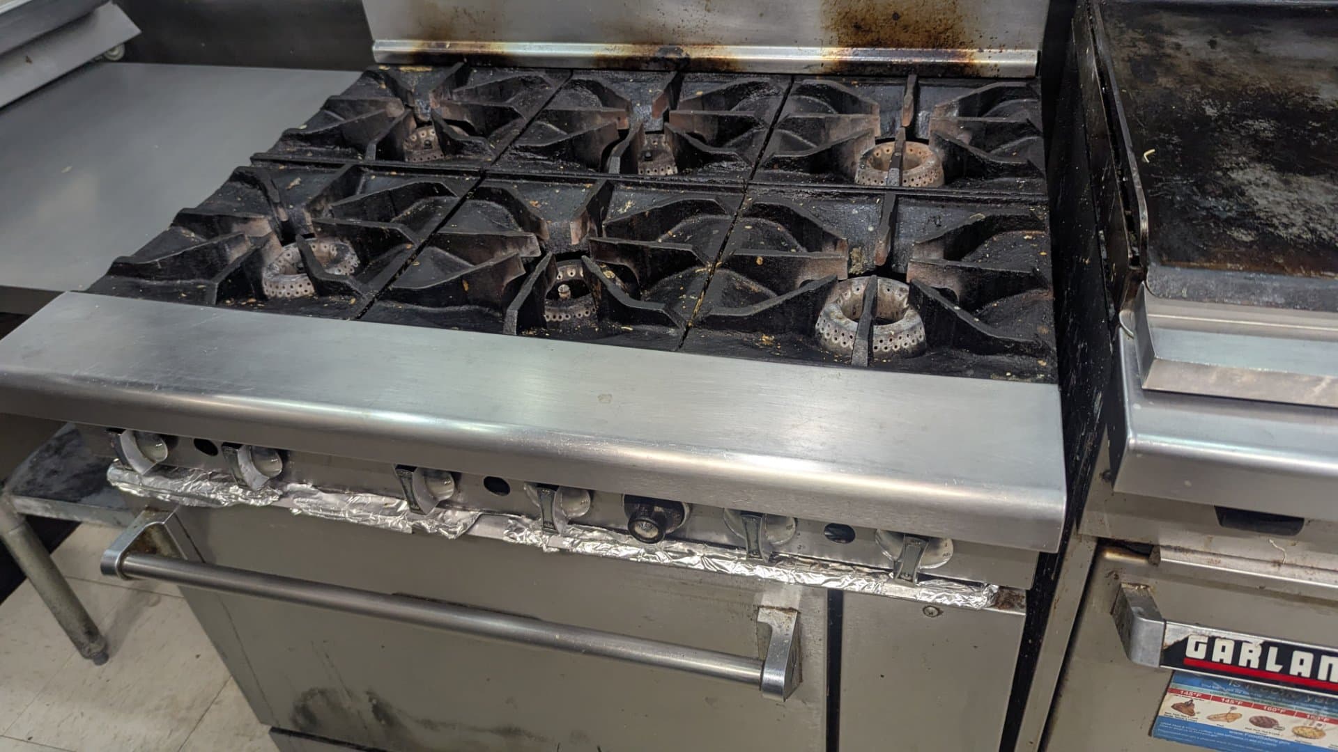 Imperial 6 Burner Range