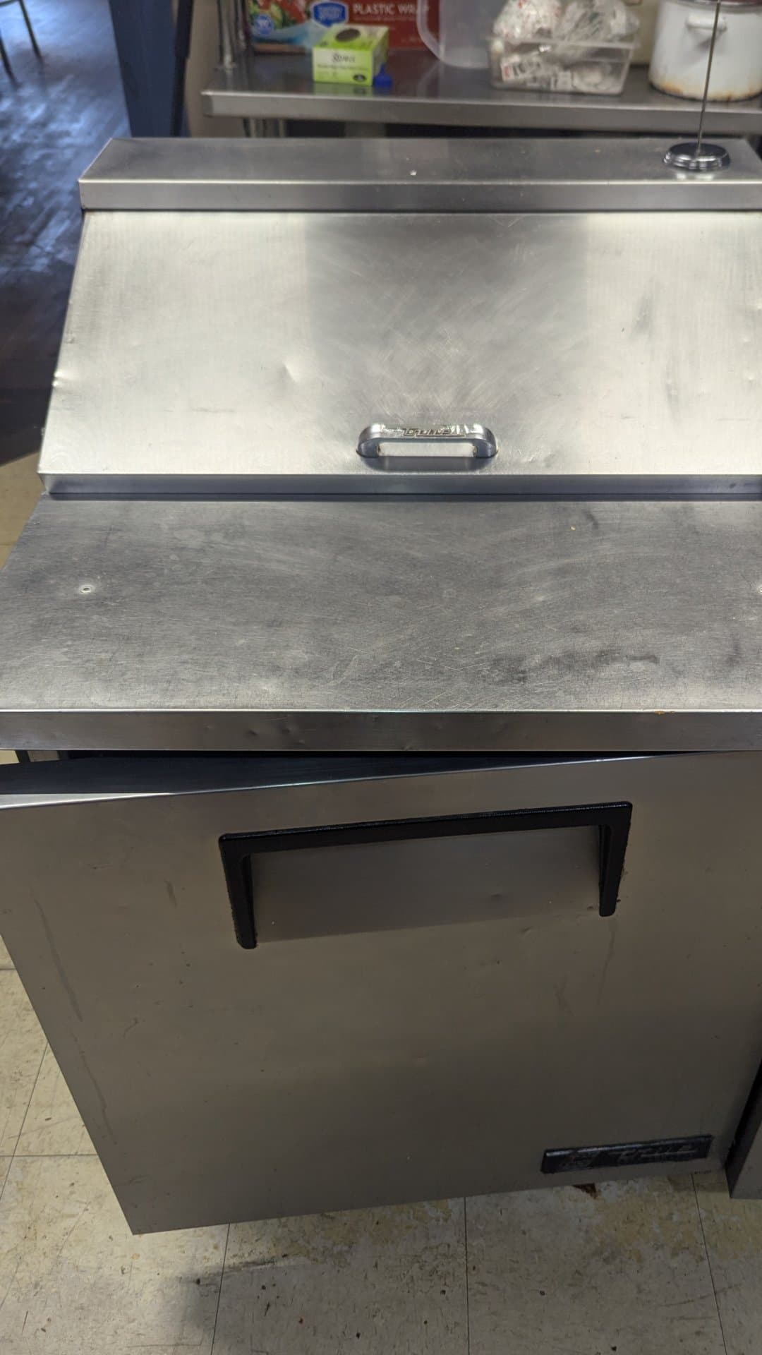 True Lowboy 1 Door Cooler